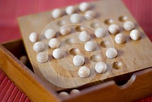 Wooden brain teaser