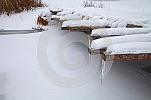 Wooden bridge