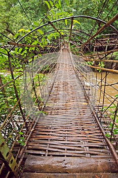 Wooden bridge