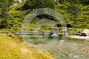 Wooden Bridge - Adamello Trento Italy