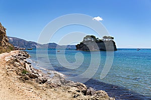 Wooden bridge Agios Sostis