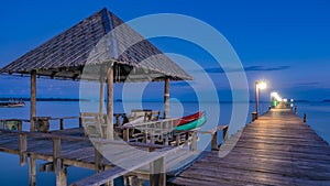 Wooden Bridge Pier Sea View