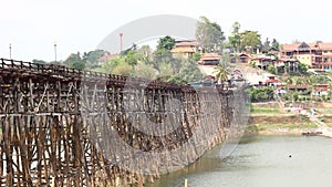 Wooden bridge Saphan Mon