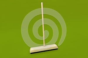 Wooden broom