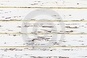 Wooden Building with Chipping Paint