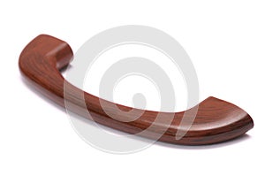 Wooden cabinet door handle