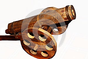 Wooden cannon