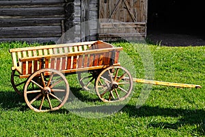 Wooden cart