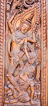 Wooden carved