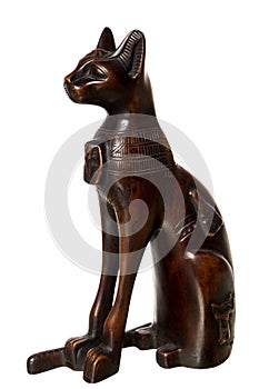 Wooden cat - souvenir from Egypt