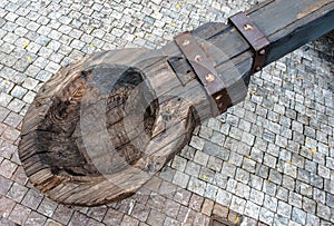 Wooden Catapult Bucket