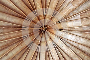 Wooden ceiling