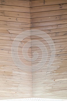 Wooden ceiling for decoration