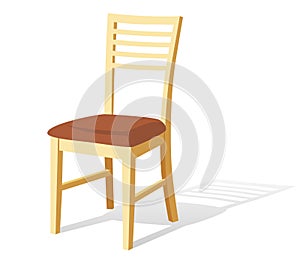 Di legno sedie 