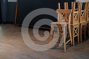 Wooden chair