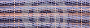 Wooden chair weave seamless texture or wooden striped pattern, wicker rattan background.