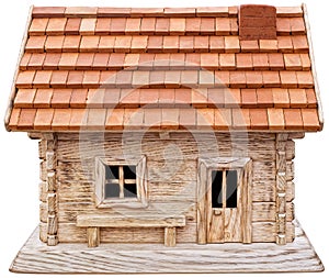 Wooden Chalet Cutout