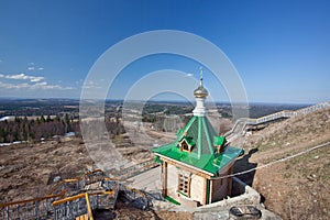 Wooden chapel. Russia. Perm