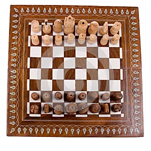 Wooden chess