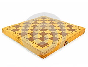 Wooden chess board