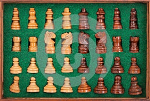 Wooden Chess Pieces