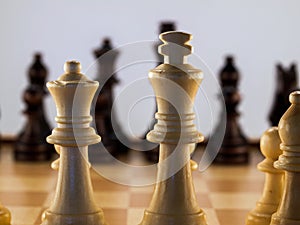 Wooden Chess Pieces