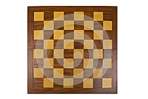 Wooden chessboard