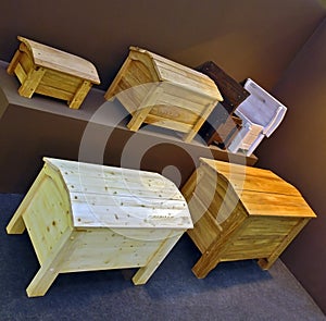 Wooden chests