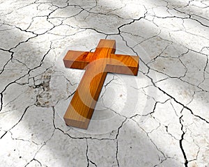 Wooden chrisitian cross