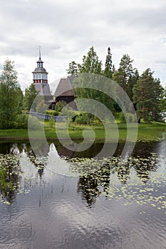 Wooden chruch in petajavesi Unesco