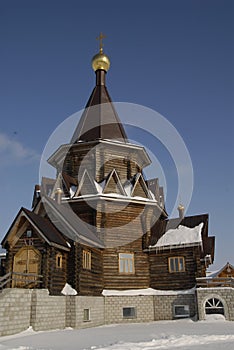 Wooden church photo
