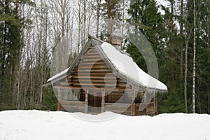 wooden Church of the Ascension of the Lord, old building