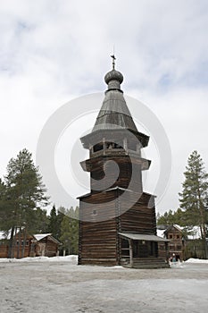 wooden Church of the Ascension of the Lord, old building