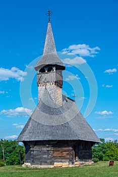 Wooden church in Ethnographic Park Romulus Vuia at Cluj-Napoca,