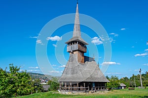 Wooden church in Ethnographic Park Romulus Vuia at Cluj-Napoca,