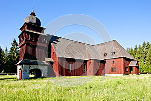 Wooden church of Holy Cross, Lazisko, Slovakia