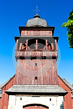 Drevený kostol sv. Kríža, Lazisko, Slovensko