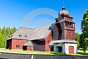 Drevený kostol sv. Kríža, Lazisko, Slovensko