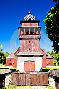 Wooden church of Holy Cross, Lazisko, Slovakia