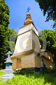 Drevený kostolík, Hunkovce, Slovensko