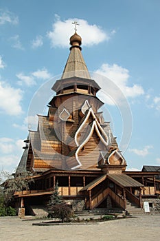 Wooden Church in Izmaylovo Kremlin, Moscow
