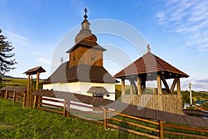 Wooden church in Kalna Raztoka, Slovakia