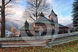 Wooden church, Krajne Cierno, Slovakia