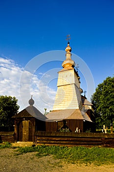 Wooden church, Ladomirova, Slovakia