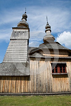 Wooden church in Ladomirova