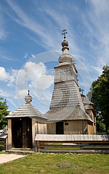 Wooden church in Ladomirova