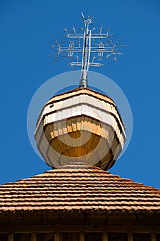 Drevený kostol Ochrany Presvätej Bohorodičky v obci Jedlinka