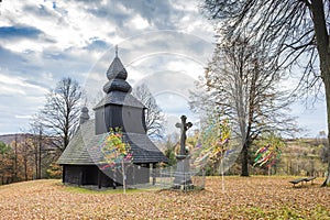 Drevený kostol, Ruská Bystrá, Slovensko