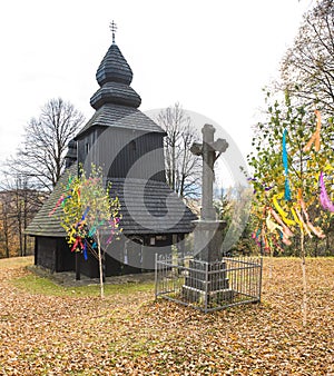 Wooden church, Ruska Bystra, Slovakia