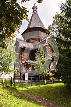 Wooden church Saviour Monastery Prilutsky(1519)